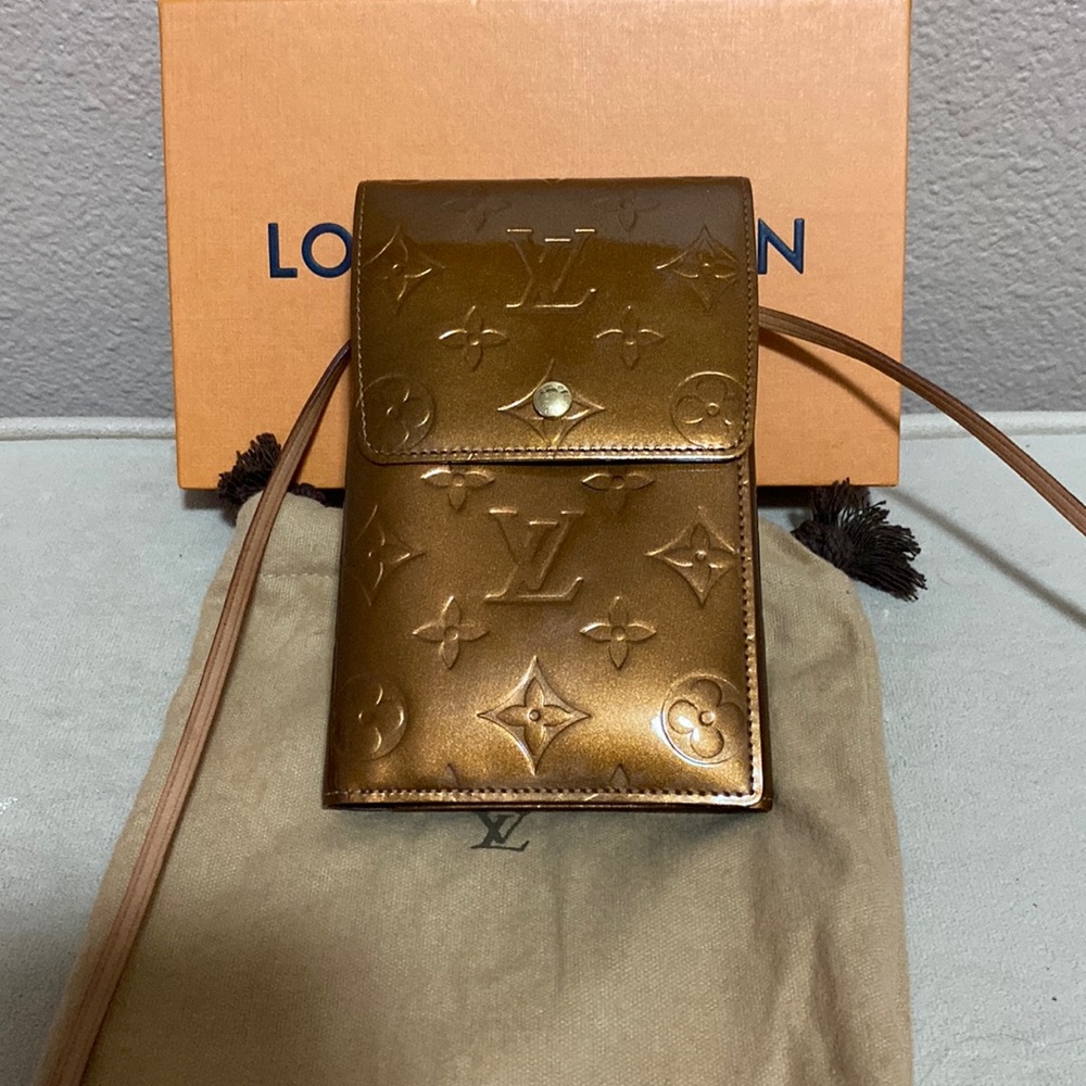 Louis Vuitton Vernis Bronze Wallet